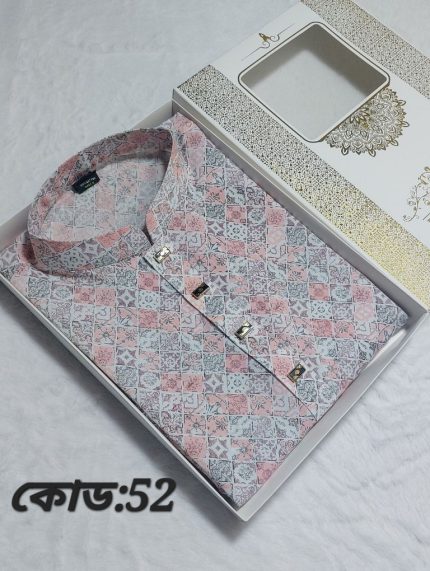 NEW COTTON কোড-52 <বেবি পিংক >
